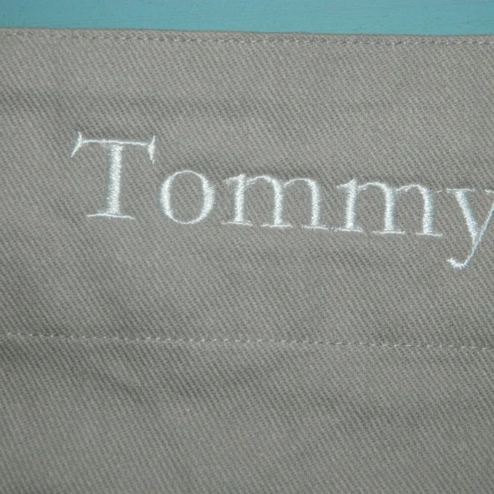Williams Sonoma Classic Solid Adult Apron Gray Mono “Tommy